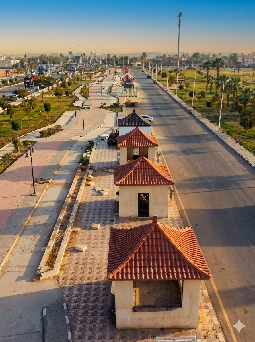 كشك للايجار بكورنيش التاسعة